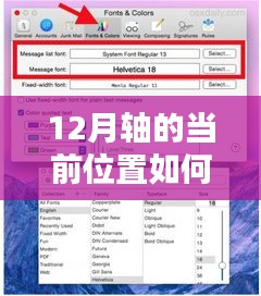 實時調(diào)整與深度解析，如何實時更改與調(diào)整十二月軸位置？