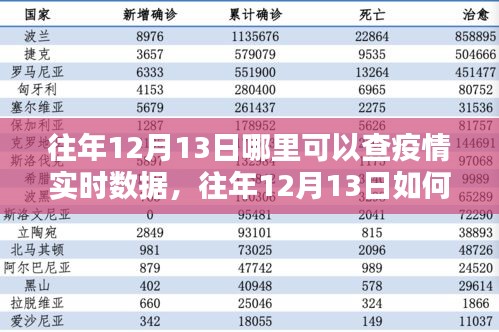 往年12月13日疫情實(shí)時(shí)數(shù)據(jù)在線查詢指南，全面解析查詢途徑與方式