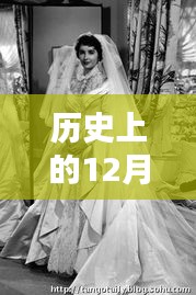 歷史上的婚紗輕揚(yáng)日，回顧那些美好回憶的12月27日