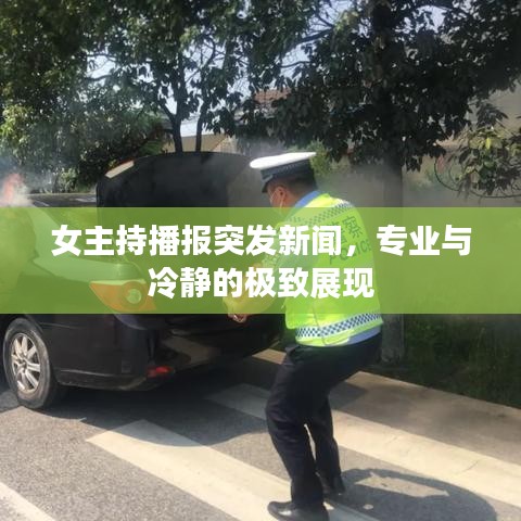 女主持播報突發(fā)新聞，專業(yè)與冷靜的極致展現(xiàn)