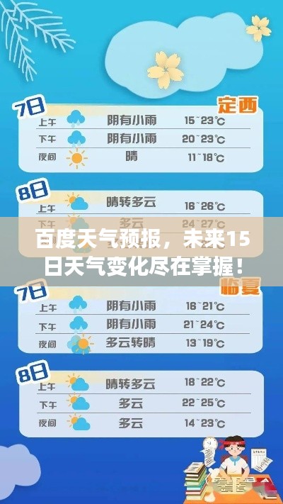百度天氣預(yù)報，未來15日天氣變化盡在掌握！