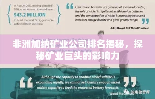 非洲加納礦業(yè)公司排名揭秘，探秘礦業(yè)巨頭的影響力