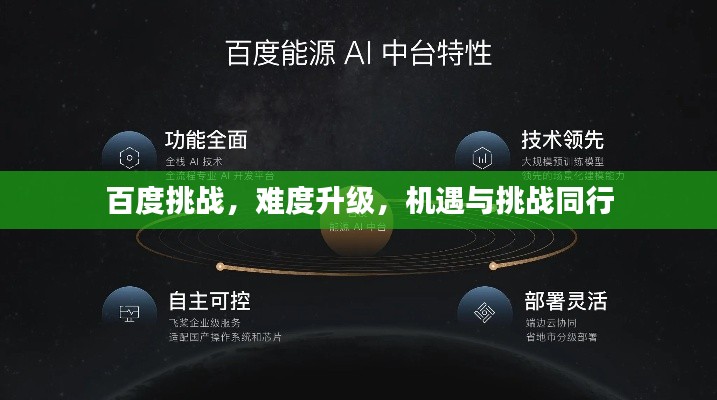 百度挑戰(zhàn)，難度升級(jí)，機(jī)遇與挑戰(zhàn)同行