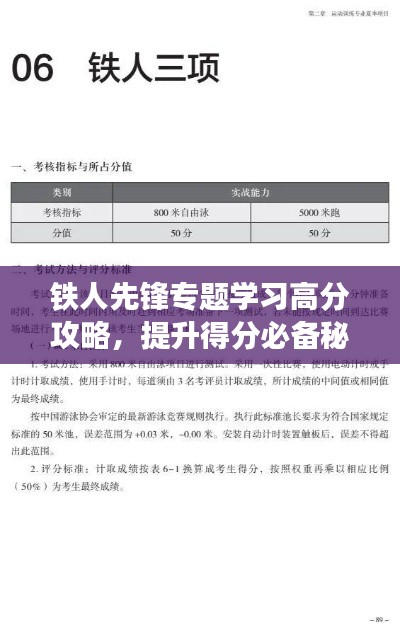 鐵人先鋒專題學(xué)習(xí)高分攻略，提升得分必備秘籍！