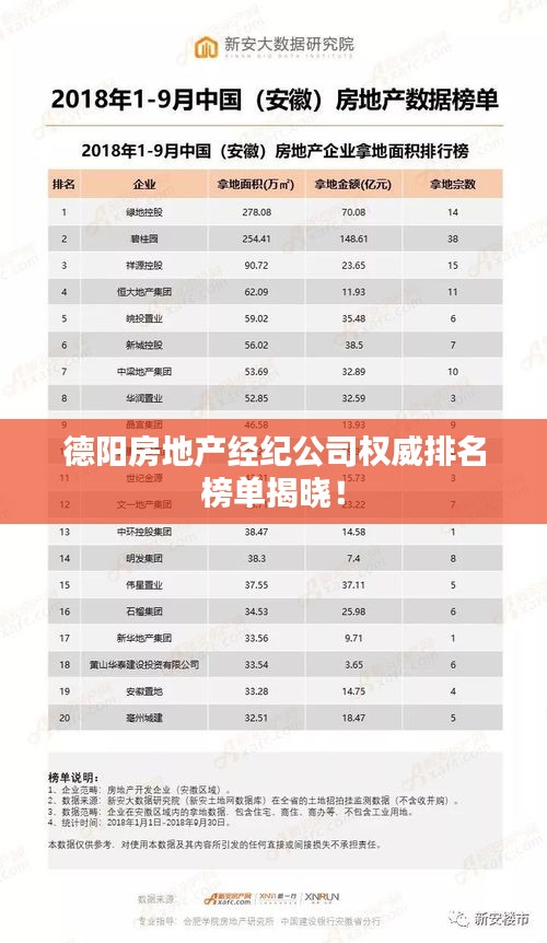 德陽房地產經紀公司權威排名榜單揭曉！