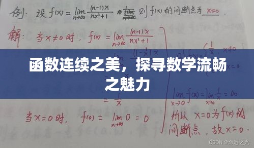 函數(shù)連續(xù)之美，探尋數(shù)學(xué)流暢之魅力