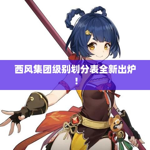 西風集團級別劃分表全新出爐！