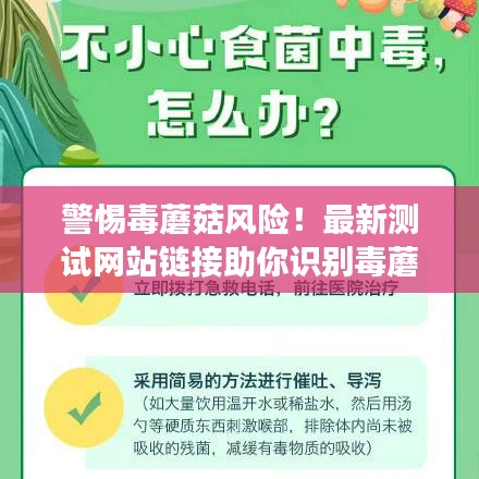警惕毒蘑菇風(fēng)險(xiǎn)！最新測(cè)試網(wǎng)站鏈接助你識(shí)別毒蘑菇，保障健康