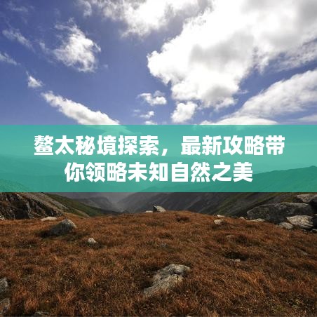 鰲太秘境探索，最新攻略帶你領(lǐng)略未知自然之美