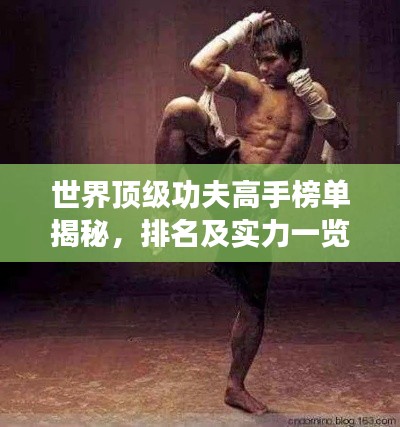 世界頂級功夫高手榜單揭秘，排名及實力一覽