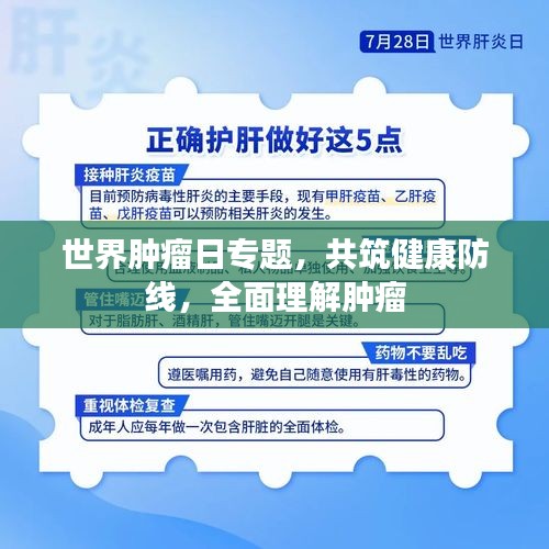 世界腫瘤日專題，共筑健康防線，全面理解腫瘤
