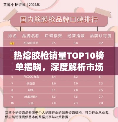 熱熔膠槍銷量TOP10榜單揭曉，深度解析市場熱門選擇
